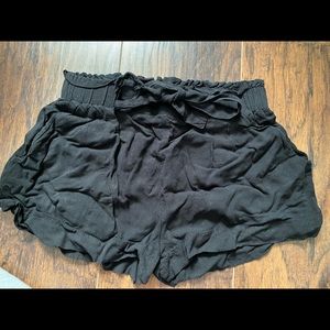 Black dressy shorts